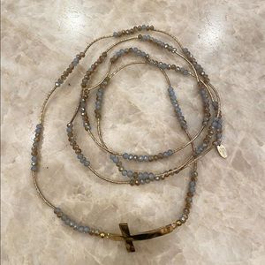 Religious wrap bracelet